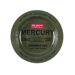 画像1: MERCURY アメリカンビンテージスモールトレイ(ブロック　カーキ)