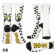 ムーンアイズ　ハイソックス　ボーダーソックス　靴下（MOON Checker Line Socks）