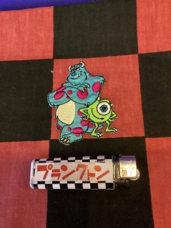 画像1: ワッペン（マイク＆サリー)