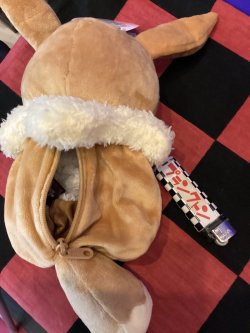 画像3: ポケットモンスター　カラビナ付きぬいぐるみポーチ(イーブイ)