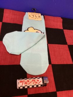 画像2: おえかきさんシリーズ　レディース靴下（わたあめ) 