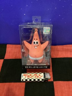 画像1: スポンジボブ　フィギュア　ボールチェーン(パンツ　パトリック)