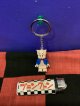 LEGO風ブロック　キャラクターキーホルダー(ポーキー　ピック)