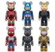 ベアブリック　BE@RBRICK （CHASE MARVEL INFINITY SAGA/マーベル）
