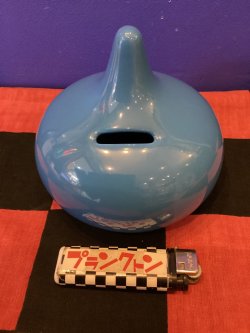 画像3: ドラゴンクエスト　陶器貯金箱　陶器バンク　コインバンク（スライム）