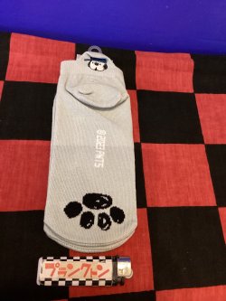 画像1: スヌーピー　バックポイント　肉球　レディース靴下（オラフ）　55