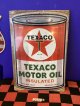 アンティークエンボスプレート（TEXACO  オイル缶）