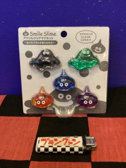 画像1: ドラゴンクエスト　アクリルクリアマグネット5個セット（はぐれメタルがあらわれた！）