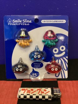 画像1: ドラゴンクエスト　アクリルクリアマグネット5個セット（ホイミスライムがあらわれた！）