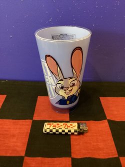 画像1: ズートピア　アクリルタンブラー　(ジュディ/ブルー)   