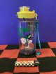 スヌーピー　ドリンクボトル　ネックストラップ付き　（クリア/イエロー/フライングエース）