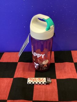 画像2: スヌーピー　ドリンクボトル　カラビナフック付き（ピンク/フレンズ）