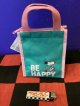 PEANUTS　保冷ランチバッグスクエアSS（BE HAPP/スヌーピー）