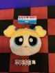 パワーパフ　ガールズ　カラビナ付きぬいぐるみファスナーマスコット（バブルス）
