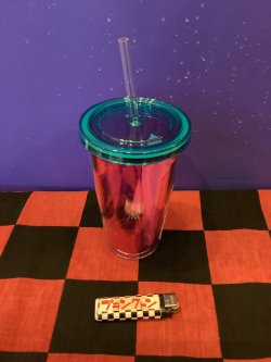 画像2: スヌーピー　ストロータンブラー（ピンク　プール）    