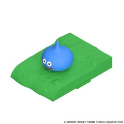 画像1: ドラゴンクエスト　プラスチックモデルキットシリーズ　 スライム　草原ベースつき