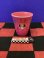 画像1: パワーパフガールズ　パワパフ　メラミンカップ（パワーパフガールズ /ブロッサム/ピンク） (1)