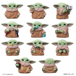 画像1: スターウォーズ　ソフビパペットマスコット　（ヨーダ　グローグー）