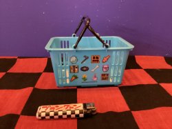 画像2: マインクラフト　ミニキャラバスケット　 (ブルー)
