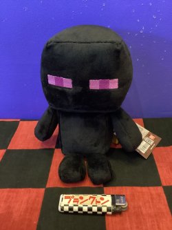 画像1: マインクラフト　コレクションぬいぐるみ(エンダーマン)