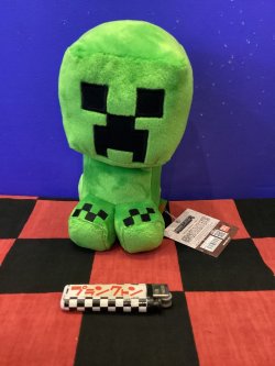 画像1: マインクラフト　コレクションぬいぐるみ(クリーパー)