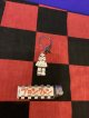 LEGO風ブロック　キャラクターキーホルダー(スターウォーズ　ストームトルーパー）