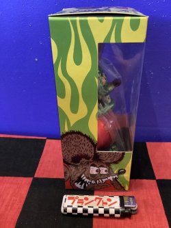 画像2: ラットフィンク　ボビングヘッド（メタリックグリーン/限定）