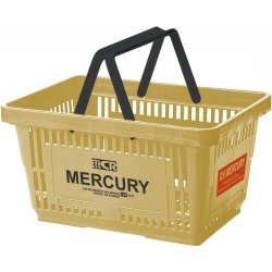 画像1: MERCURY マーケット バスケット (ベージュ) MEMABABE