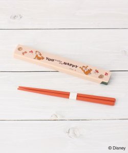 画像2: チップ&デール　箸＆箸箱セット　(チップ&デール/ナッツ)