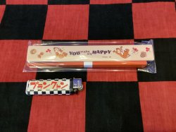 画像1: チップ&デール　箸＆箸箱セット　(チップ&デール/ナッツ)