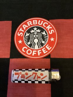 画像1: ラバーコースター　(スターバックス　レッド)
