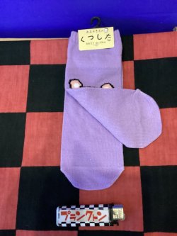 画像2: おえかきさんシリーズ　レディース靴下（こぐま) 
