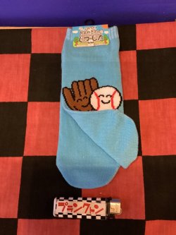 画像2: おえかきさんシリーズ　レディース靴下（やきゅうぶ) 