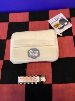 画像2: ひつじのショーン　ミニティッシュポーチ付きパスケース(ティミー)