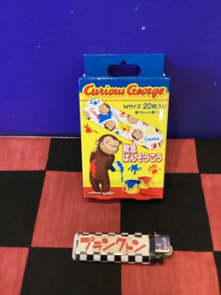 画像1: おさるのジョージ　絆創膏（イエロー）