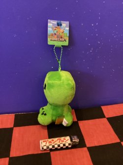 画像2: マインクラフト　コレクションぬいぐるみキーホルダー　(クリーパー)