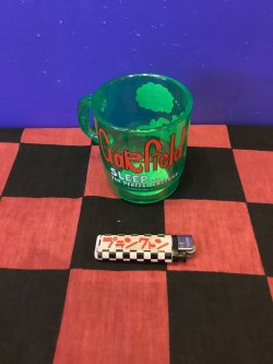 画像2: ミルキースタッキングマグカップ（グリーン　ガーフィールド） 