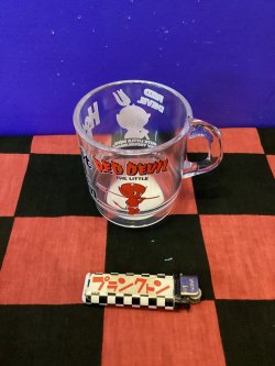 画像1: ミルキースタッキングマグカップ（レッドデビル/クリア） 