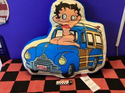 画像2: ダイカットクッション（ベティー/車）