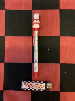 画像3: スヌーピー　アクションボールペン（ハウス／本体赤/インク黒）