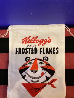 画像1: ケロッグ　特大巾着　（トニー）