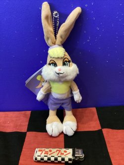 画像1: ルーニーテューンズ　ぬいぐるみボールチェーン（ローラバニー)
