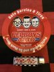 ブリキアッシュトレイ　灰皿　（PEPBOYS AUTO/レッド）