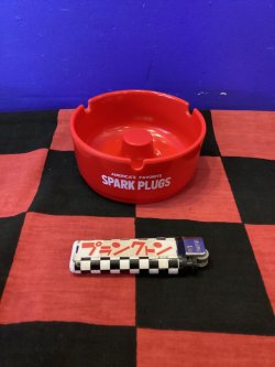 画像2: メニンアッシュトレイ　灰皿　（チャンピオン/CHAMPION/レッド）