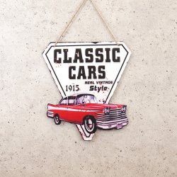 画像1: アンティークエンボスプレート ［Classic Cars］