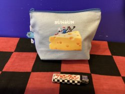 画像1: パペットスンスン　ひょこっとポーチ　（チーズ）