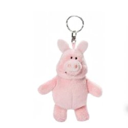 画像1: ひつじのショーン　10cmぬいぐるみキーリング（イタズラブタ）