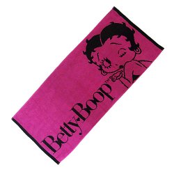 画像1: ベティ　ジャガードフェイスタオル(レッド)