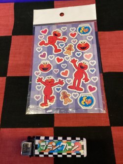 画像1: エルモステッカーシール