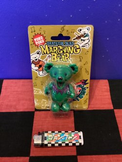 画像1: デッドベア　マーチングベア ぜんまい（グリーン）